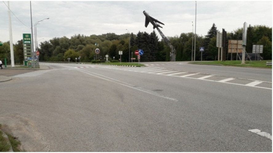 Inspection of highways in Rivne region